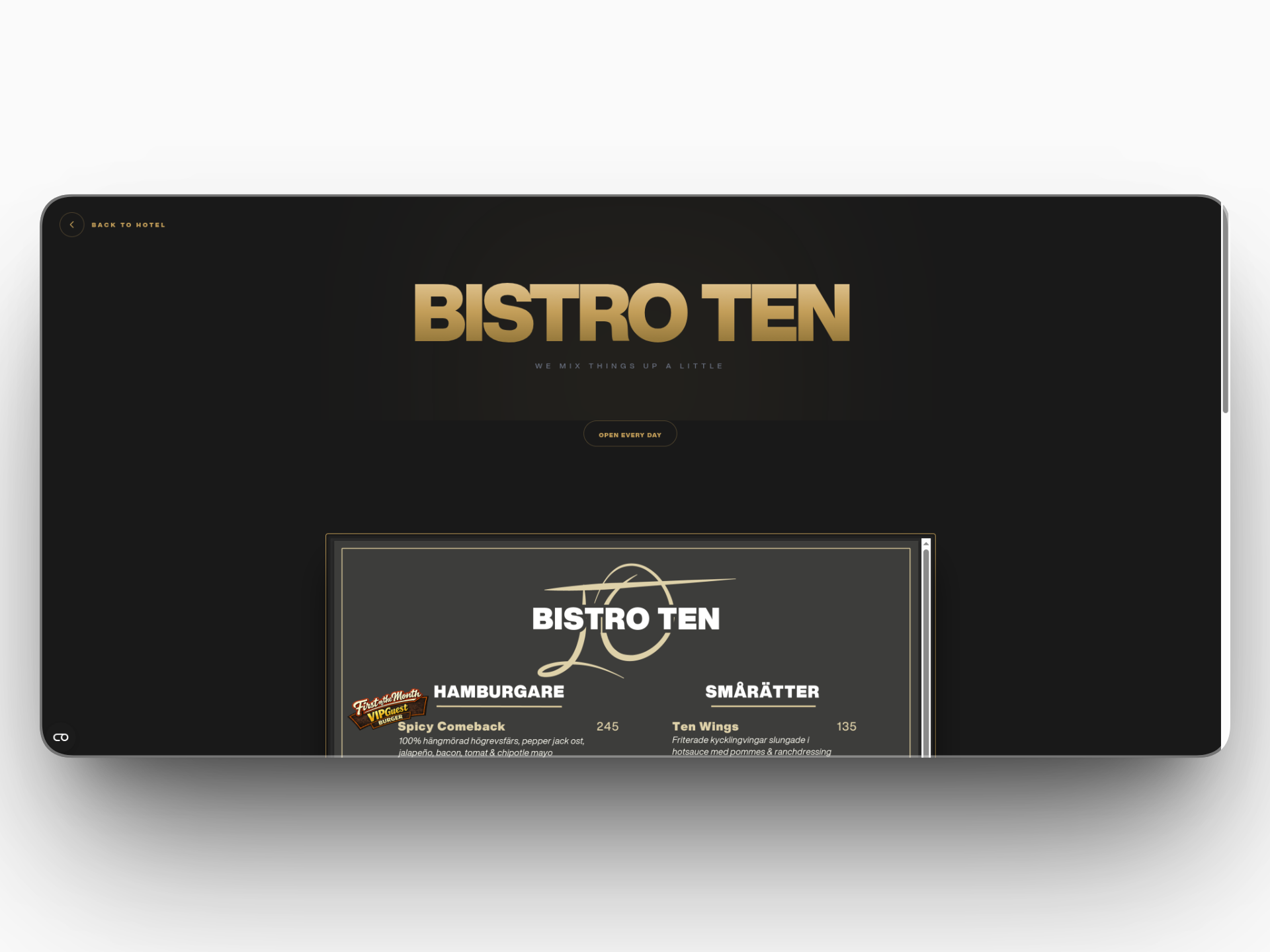 Ten Hotel Bistro